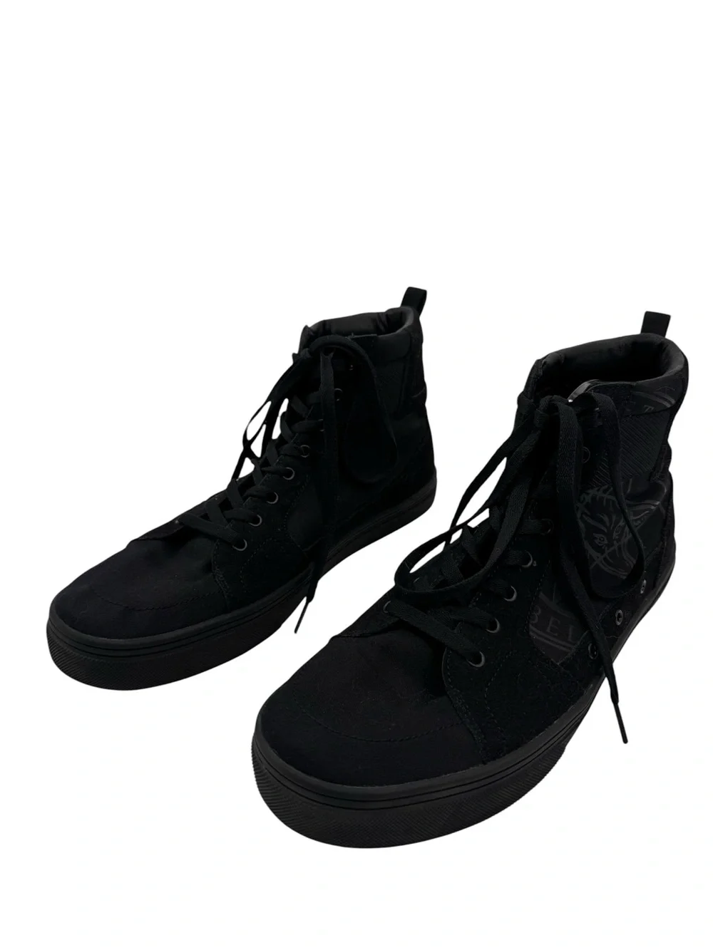 Blackcraft Cult Normandy Black High Top Sneakers Mens 12